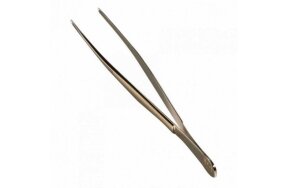 STAMP TONG DE-LUXE 15cm STRAIGHT & POINTED